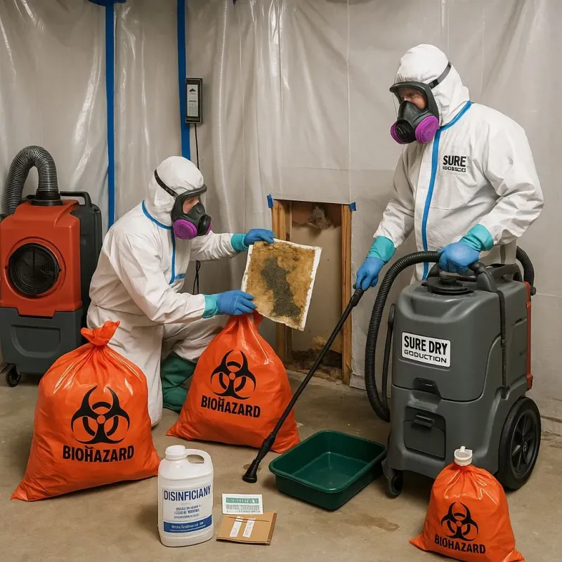 Contaminated Water Handling Protocols process in Lake Nacimiento, CA