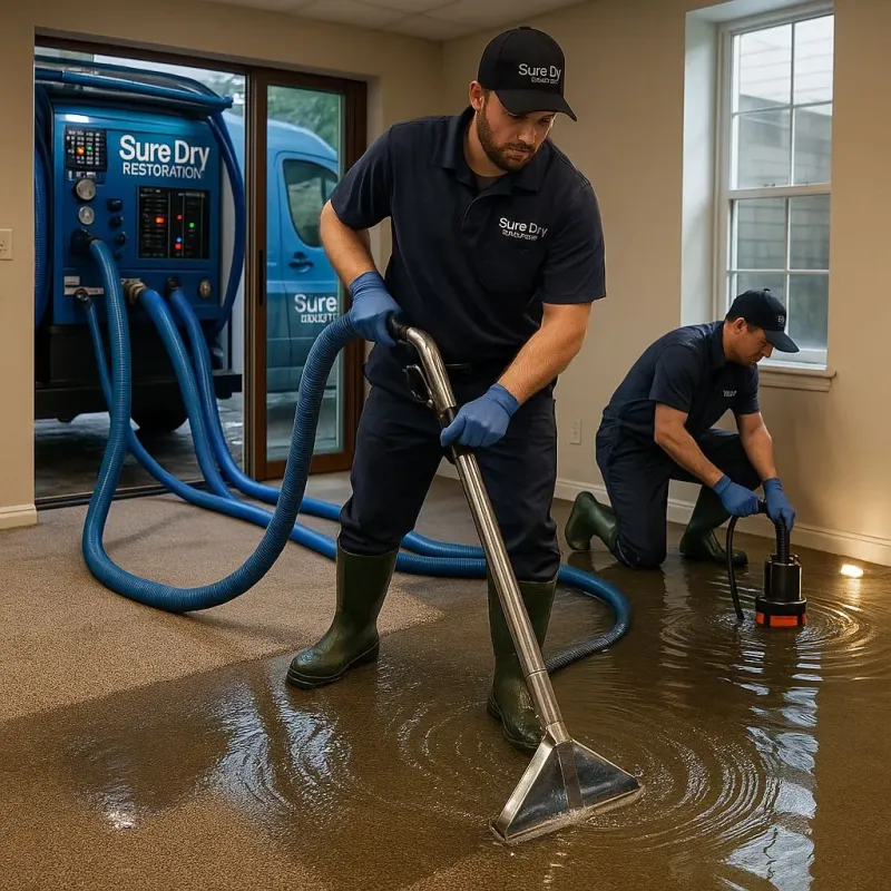 Water Extraction and Removal process in Lake Nacimiento, CA